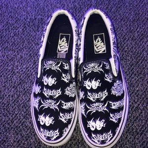 Skull Slip on Vans